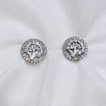 Brincos Rose Arvore Vida