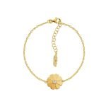 Pulseira Unconditional Love em Prata Dourada