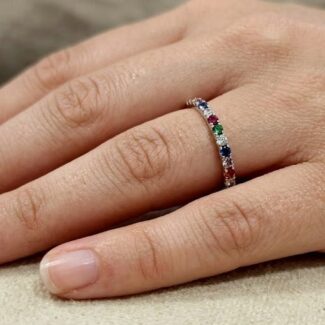 Anel Memoria Multicolor